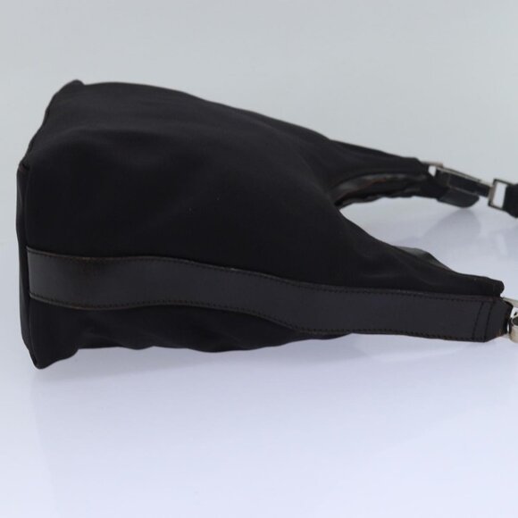 Gucci Dark Brown Nylon Shoulder Bag - Picture 3 of 11